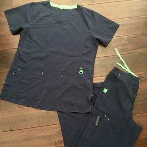 Carhartt Navy Scrubs